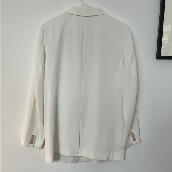 H&M Cream Blazer for Women Size L NWT - Picture 5 of 8